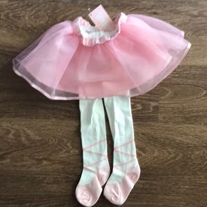 Gymboree tutu with tights